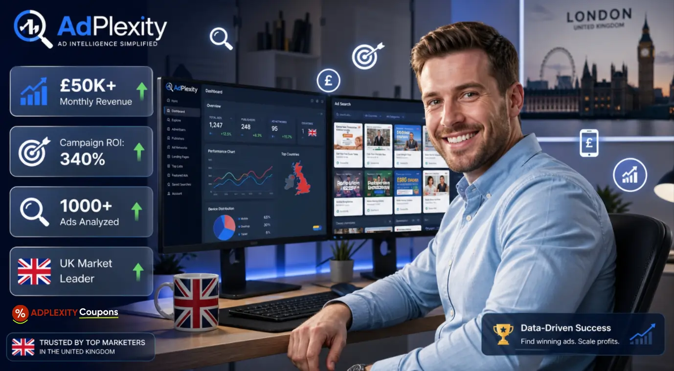 AdPlexity For UK Ad Campaigns Research