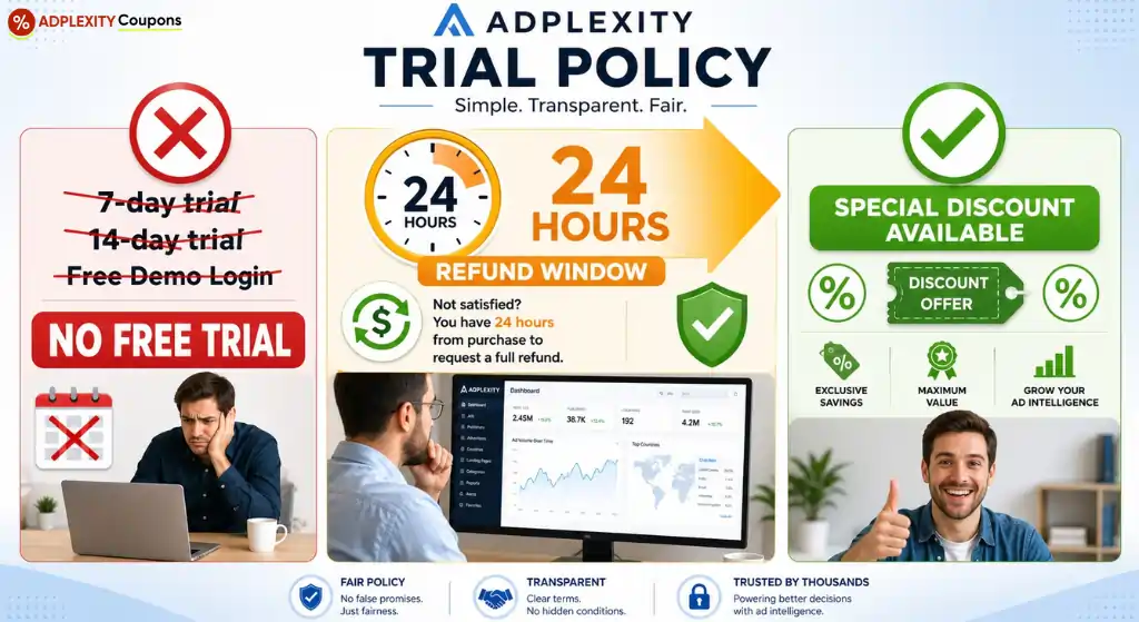 AdPlexity Free Trial Status