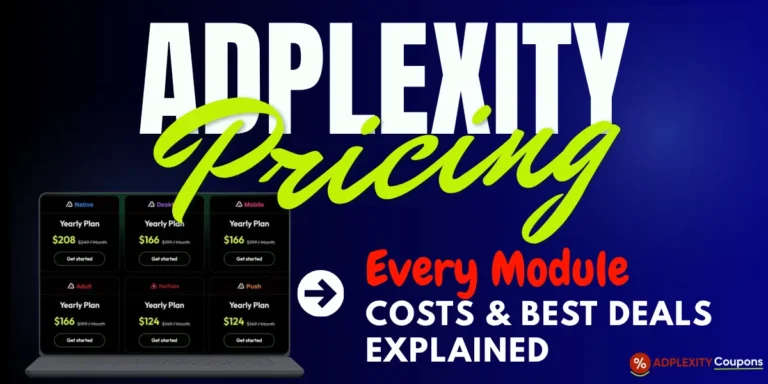 AdPlexity Pricing Explained