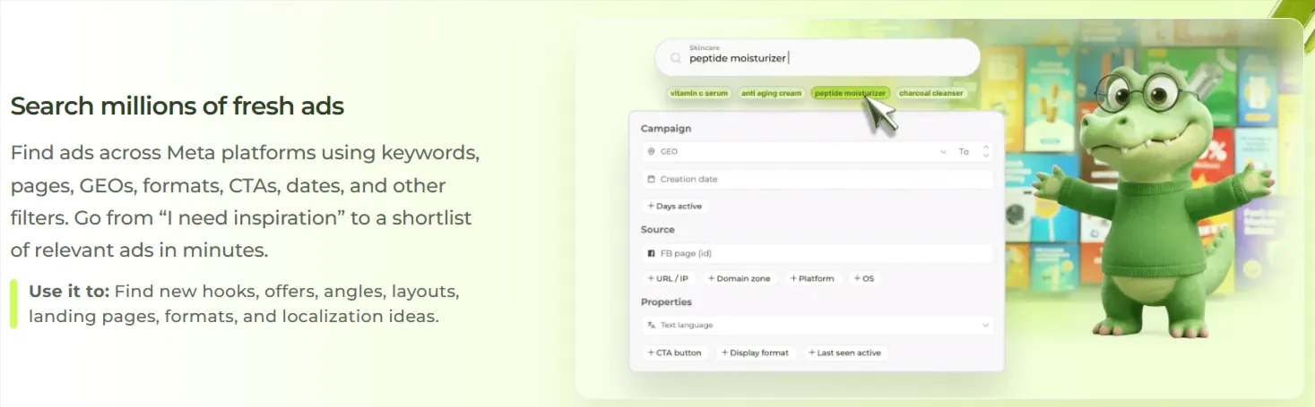 Adligator Ad Database Coverage And Freshness